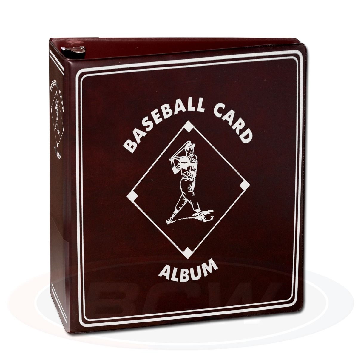 Baseball Trading Card Album Burgundy
