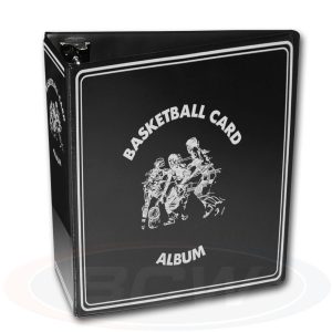Baseball Trading Card Album Black