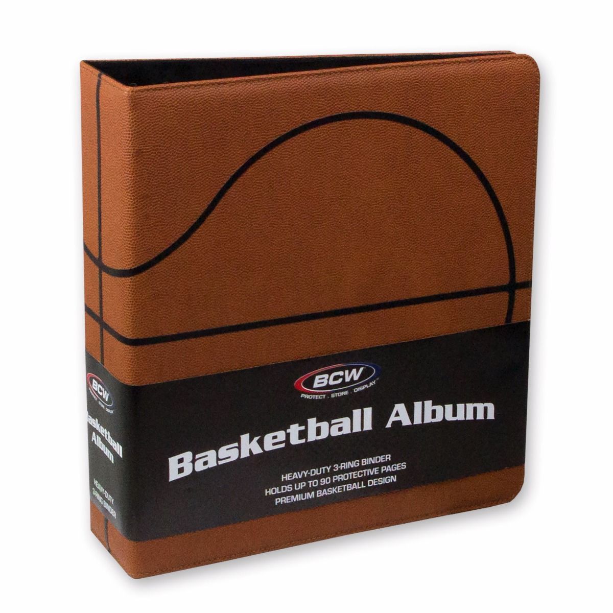 Basketball Trading Card Album with Basketball Cover