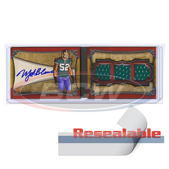 Resealable Bag for Booklet Card in Holder