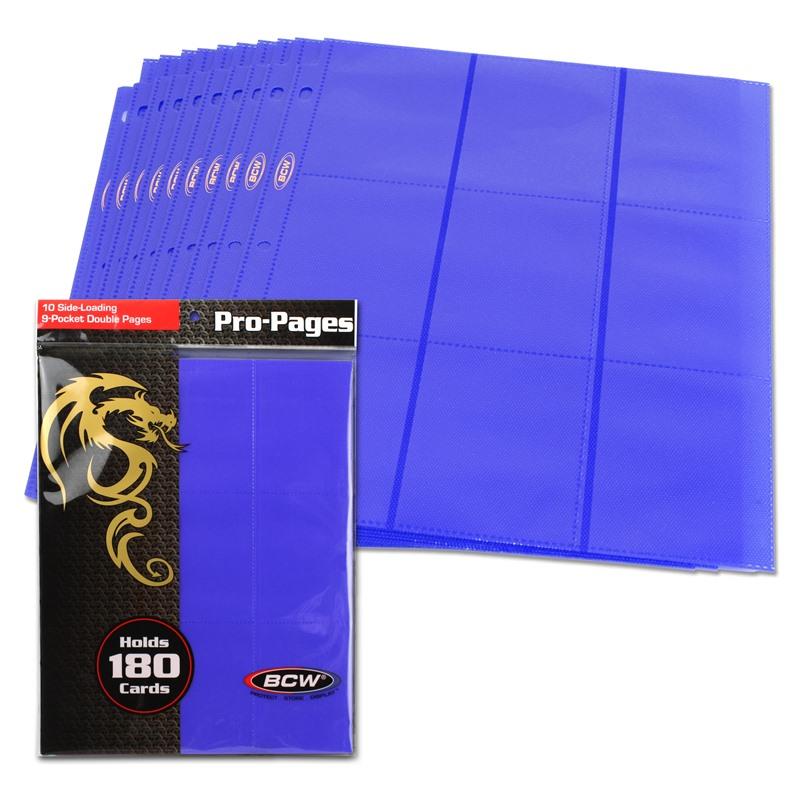 180 Count Pro Pocket Pages Blue