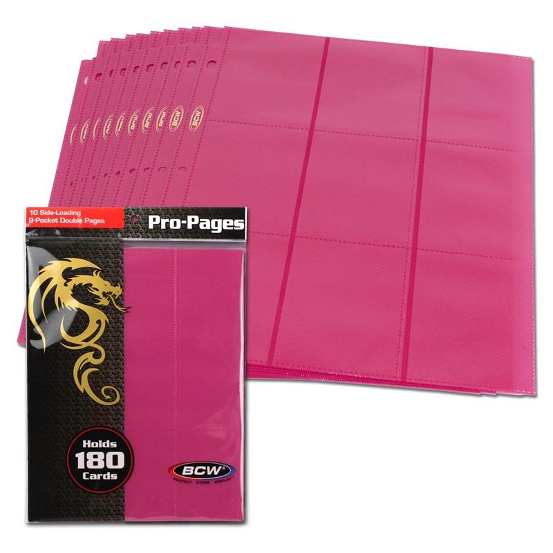 180 Pro Pages Album Pages in Pink