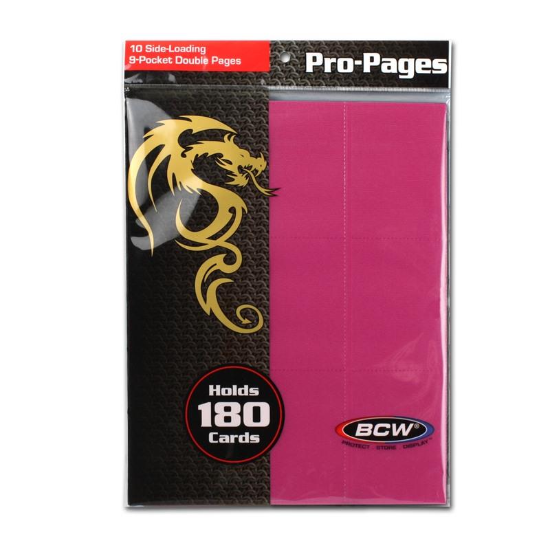 180 Pro Pages Album Pages in Pink
