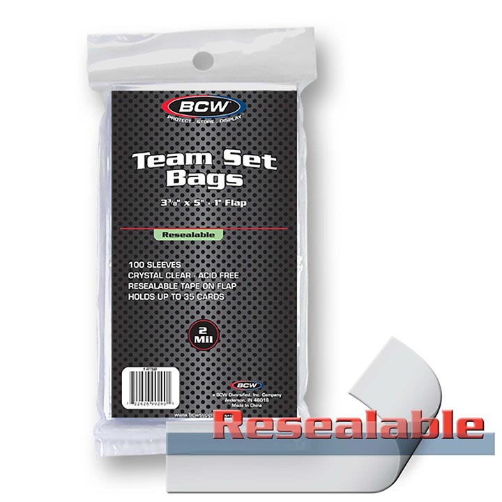 Resealable Team Bags
