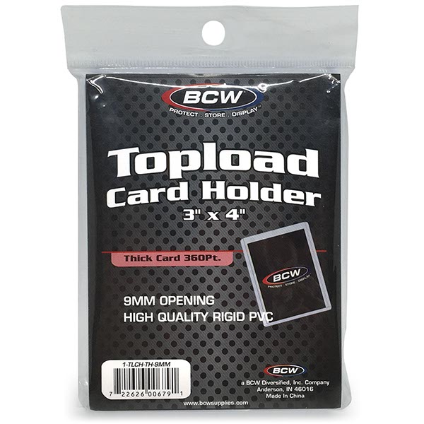 9mm Thick Toploader Card Holder