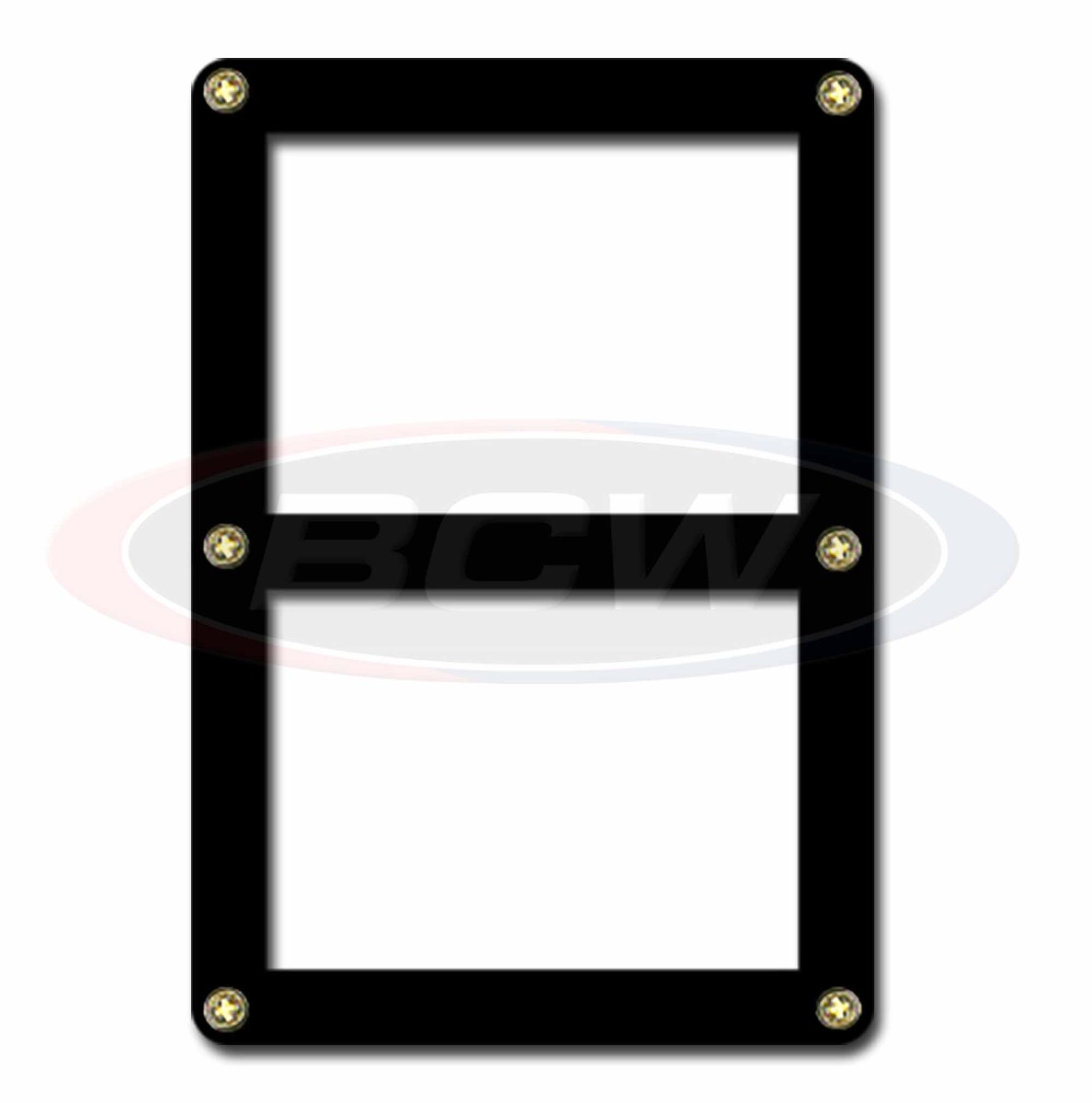 2 Card Trading Card Display in Black