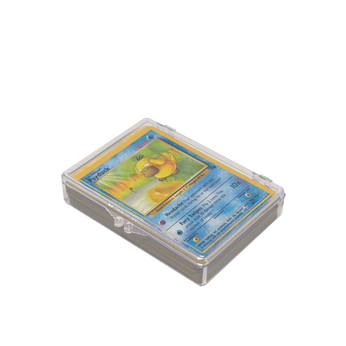 55 Trading Card Case Clear