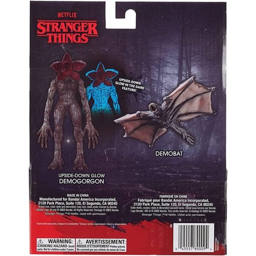 Stranger Things Demo Bat by Bandai back of box