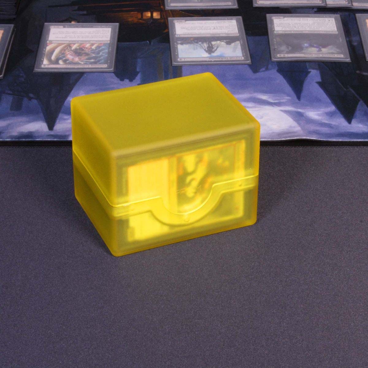 Prism Deck Case Yellow Box with Cards
