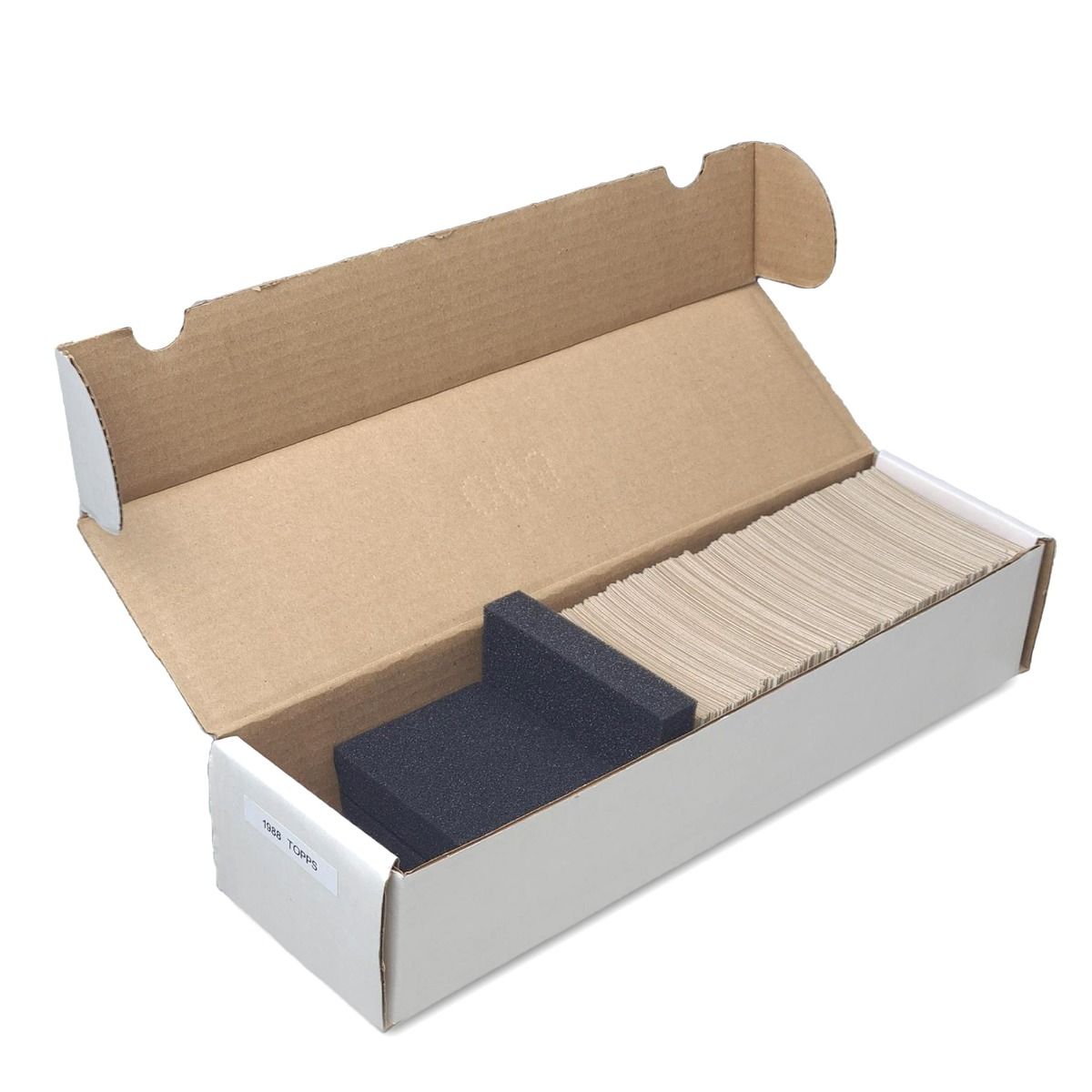 Monster Pads holding cards in storage box
