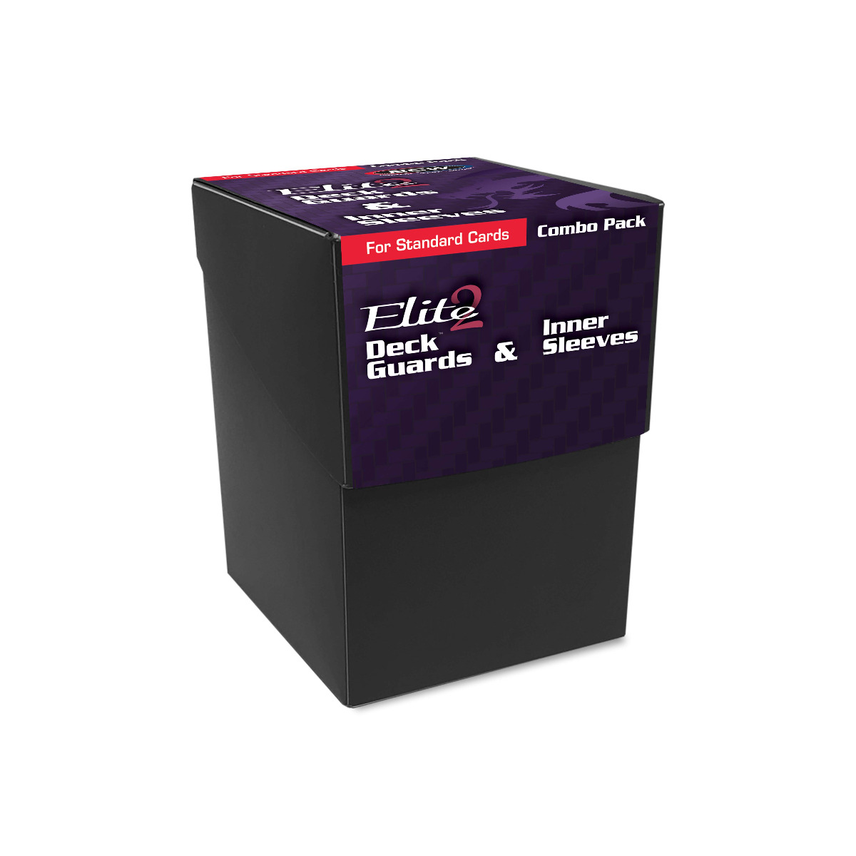 Combo Pack - Inner Sleeves and Elite2 Deck Guards Black Closed