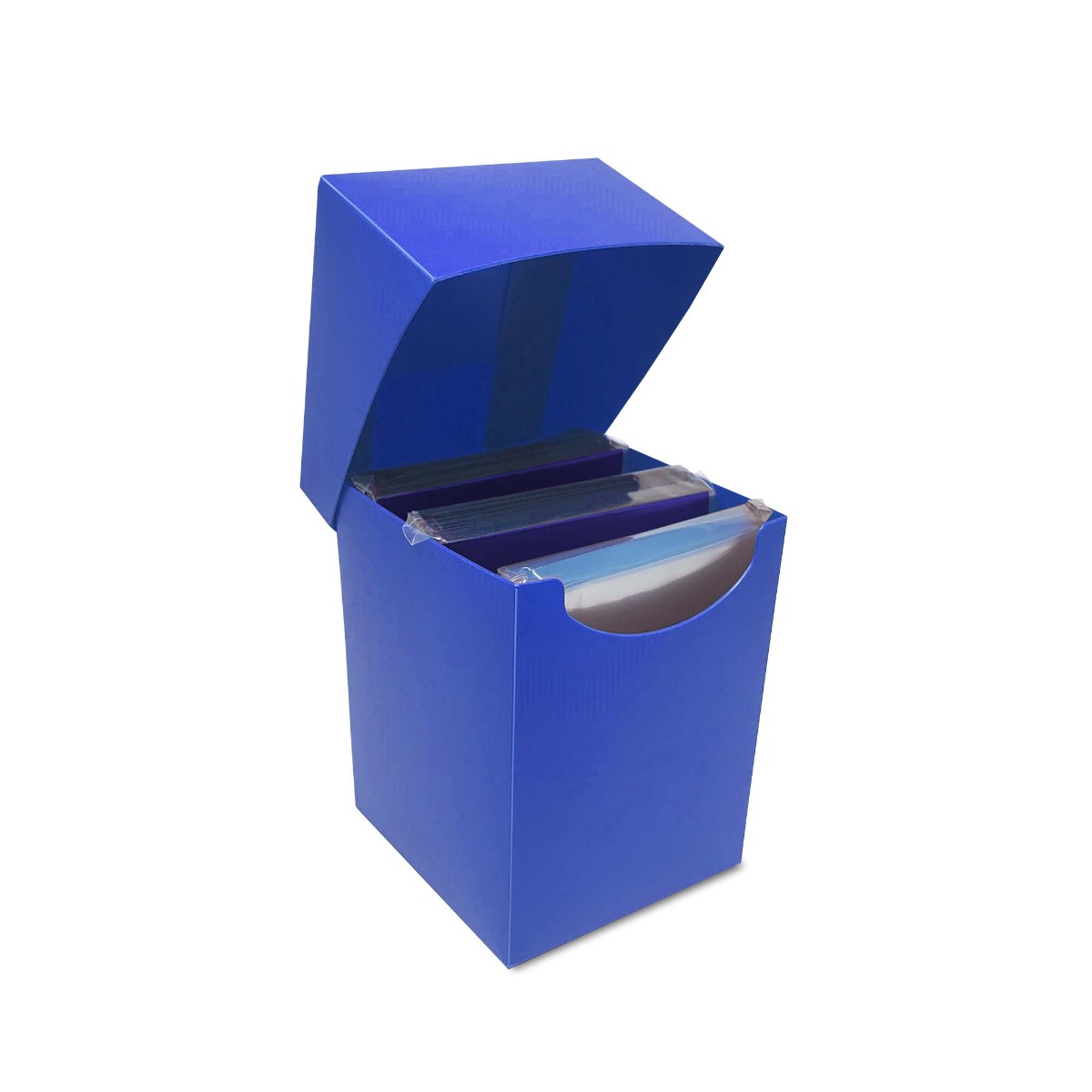 Combo Pack - Inner Sleeves and Elite2 Deck Guards Blue Open