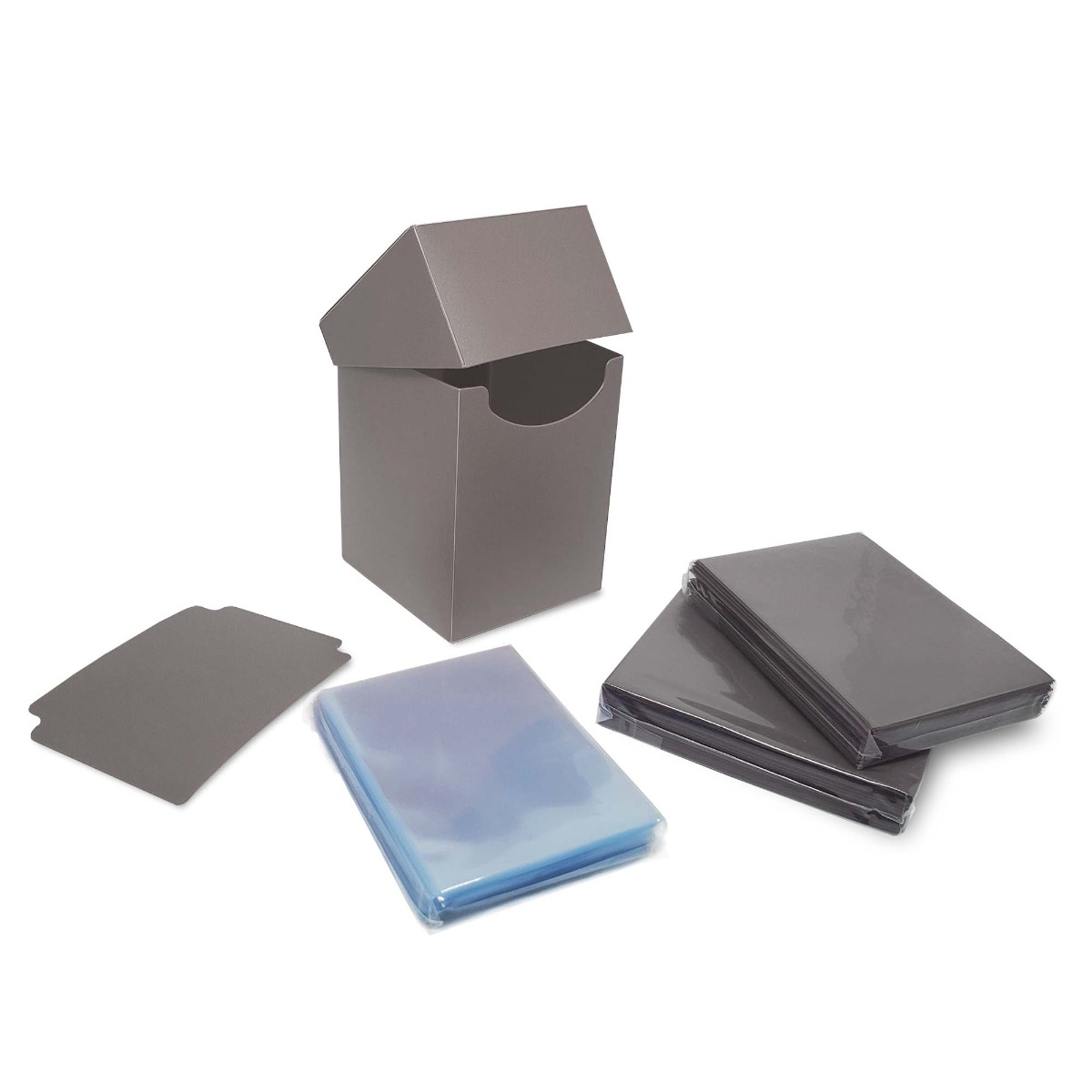 Combo Pack - Inner Sleeves and Elite2 Deck Guards Gray