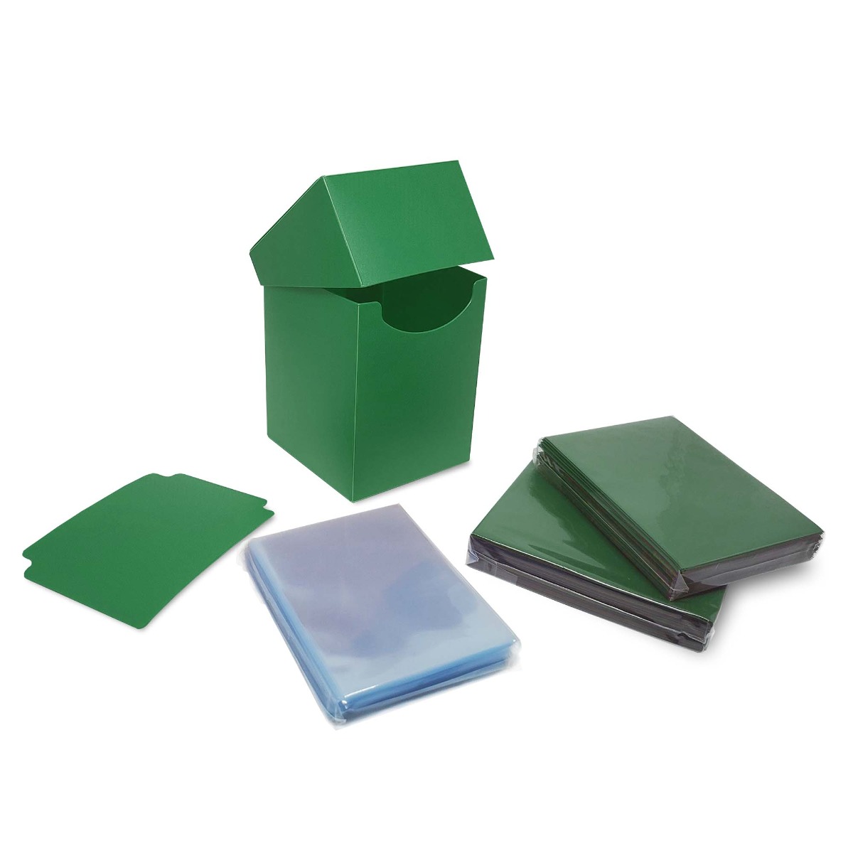 Combo Pack - Inner Sleeves and Elite2 Deck Guards Green