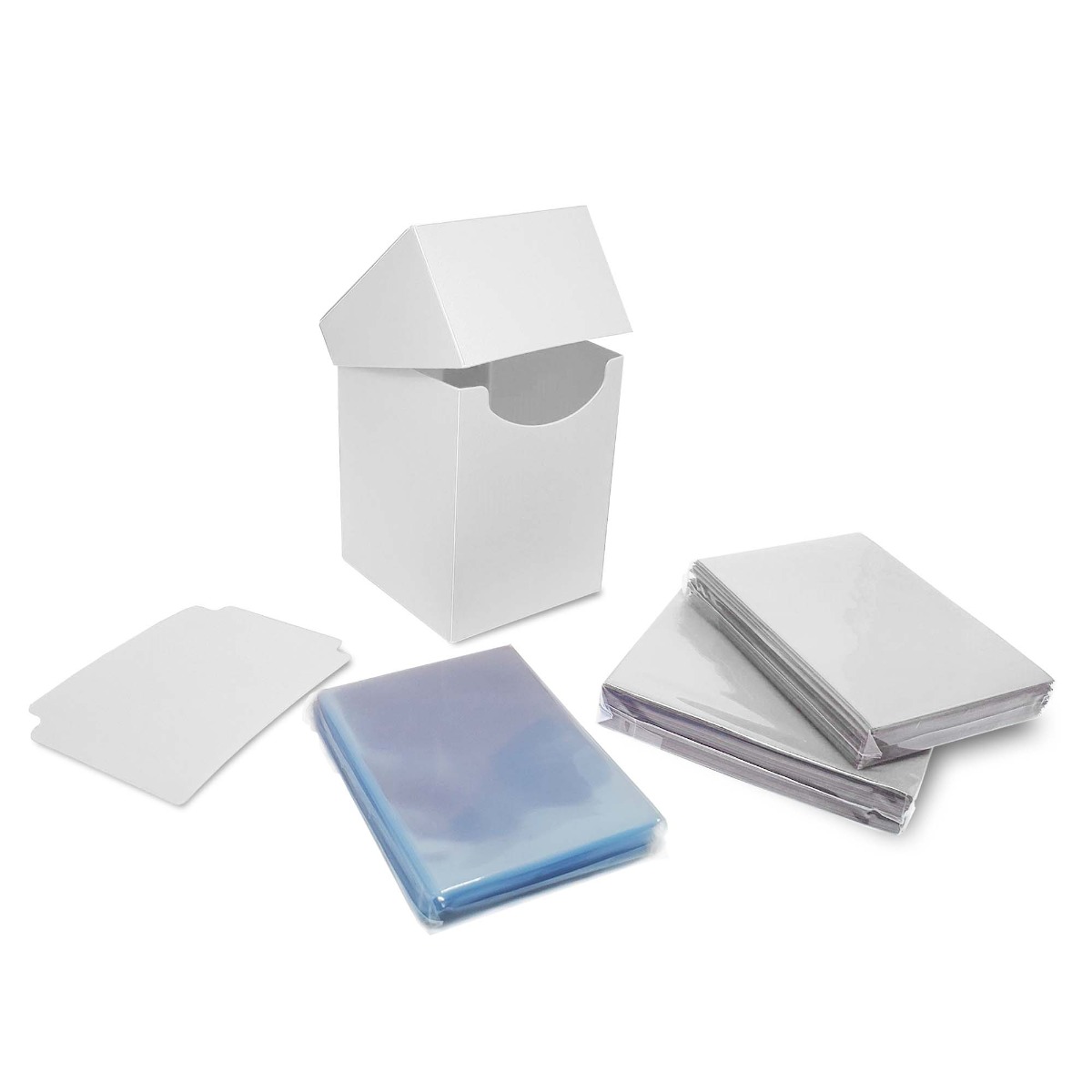 Combo Pack - Inner Sleeves and Elite2 Deck Guards White