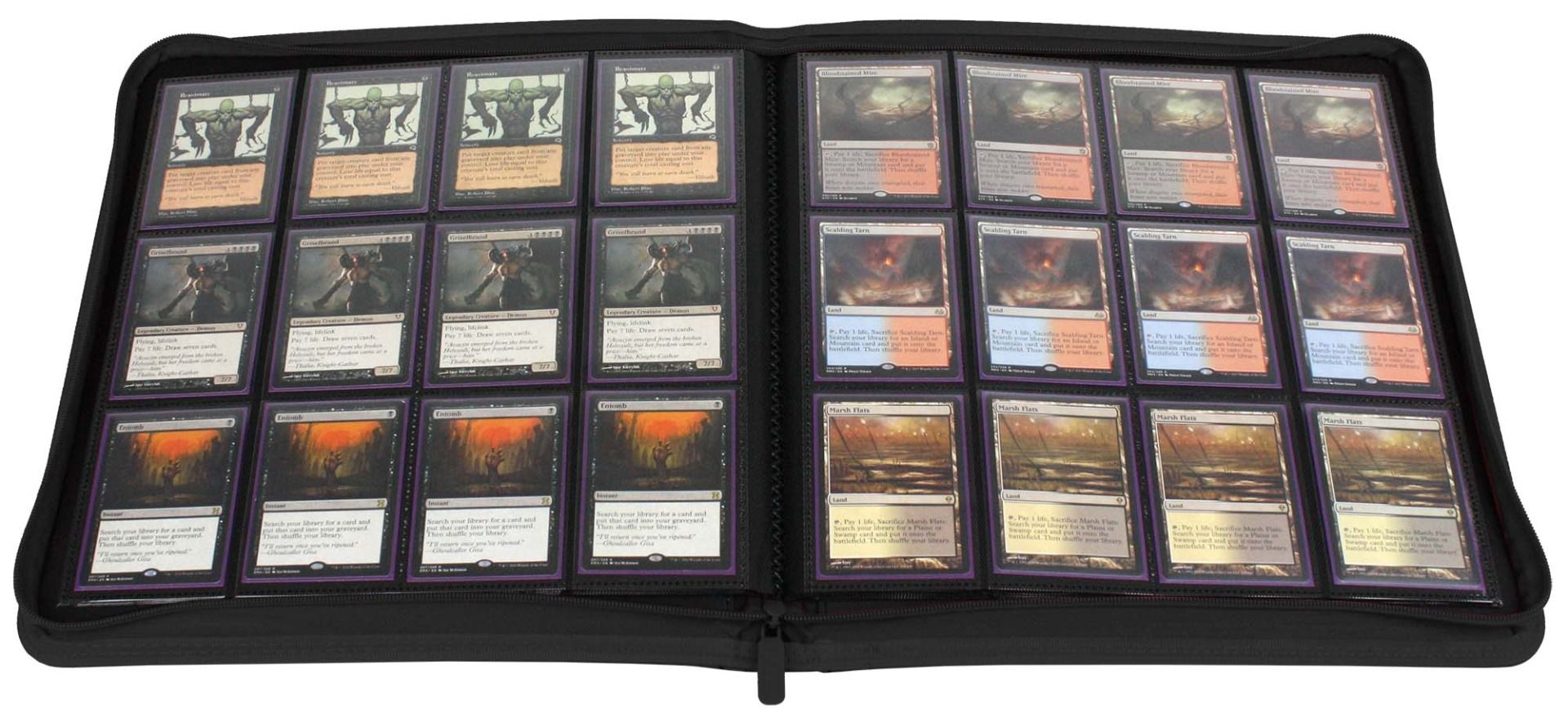 Z-Folio 12-Pocket LX Album - Black