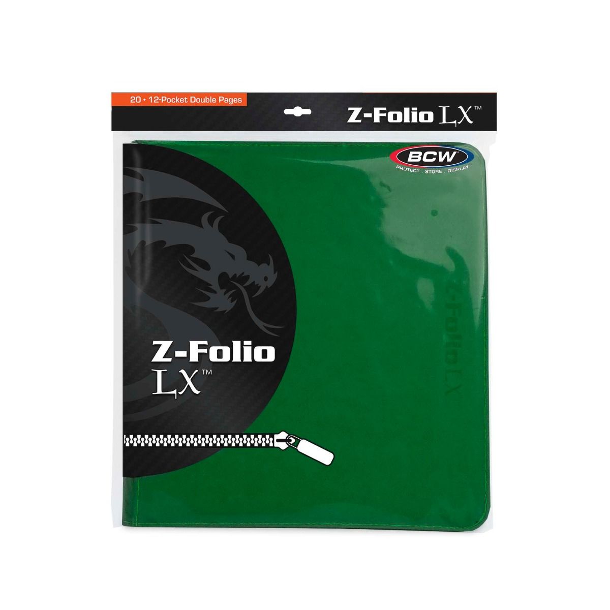 Z-Folio 12-Pocket LX Album - GREEN