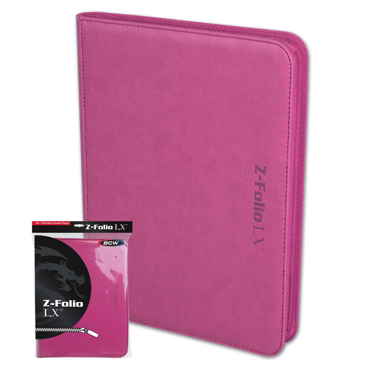 Z-Folio 9-Pocket LX Album Pink