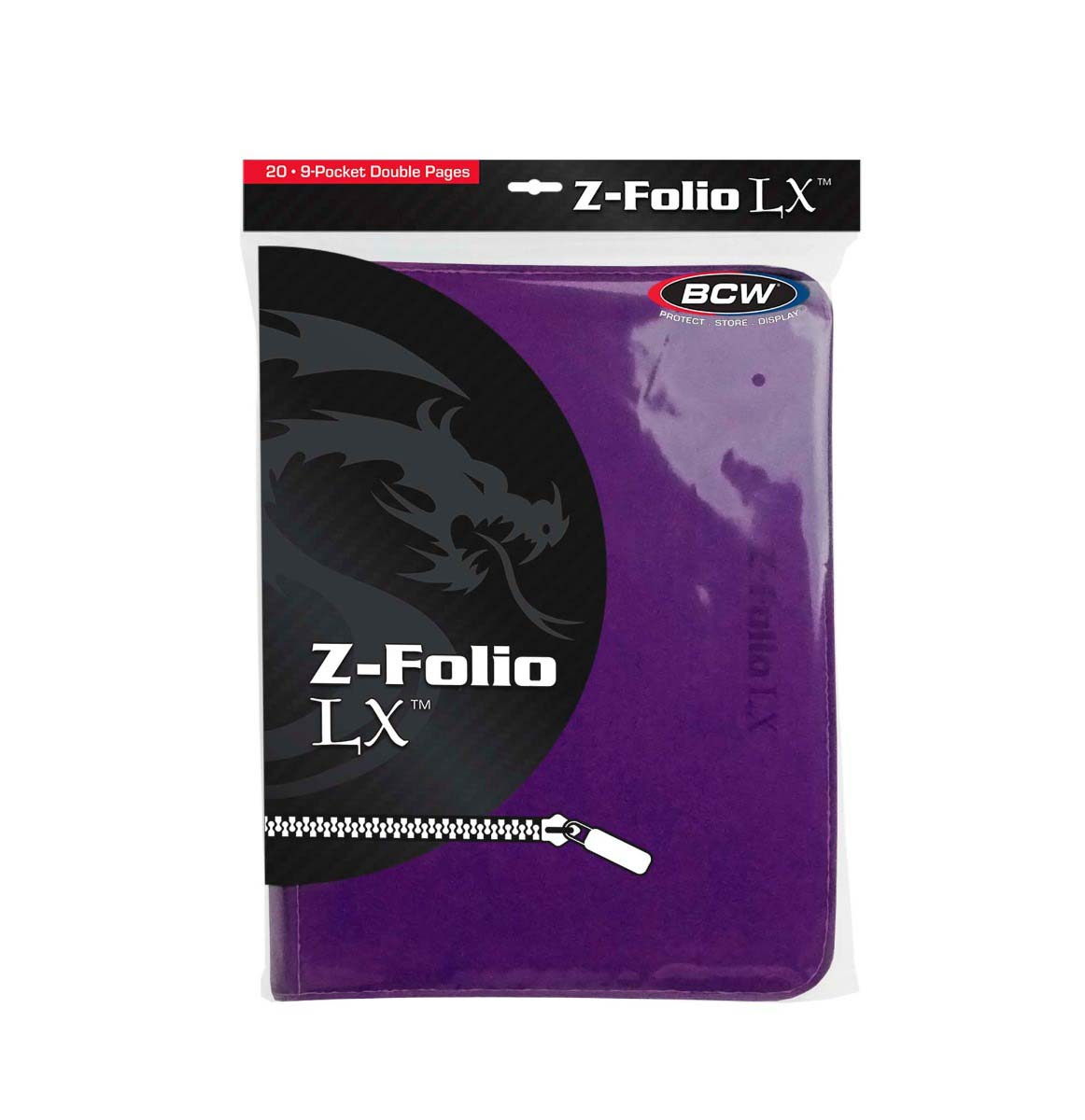 Z-Folio 9-Pocket LX Album Purple
