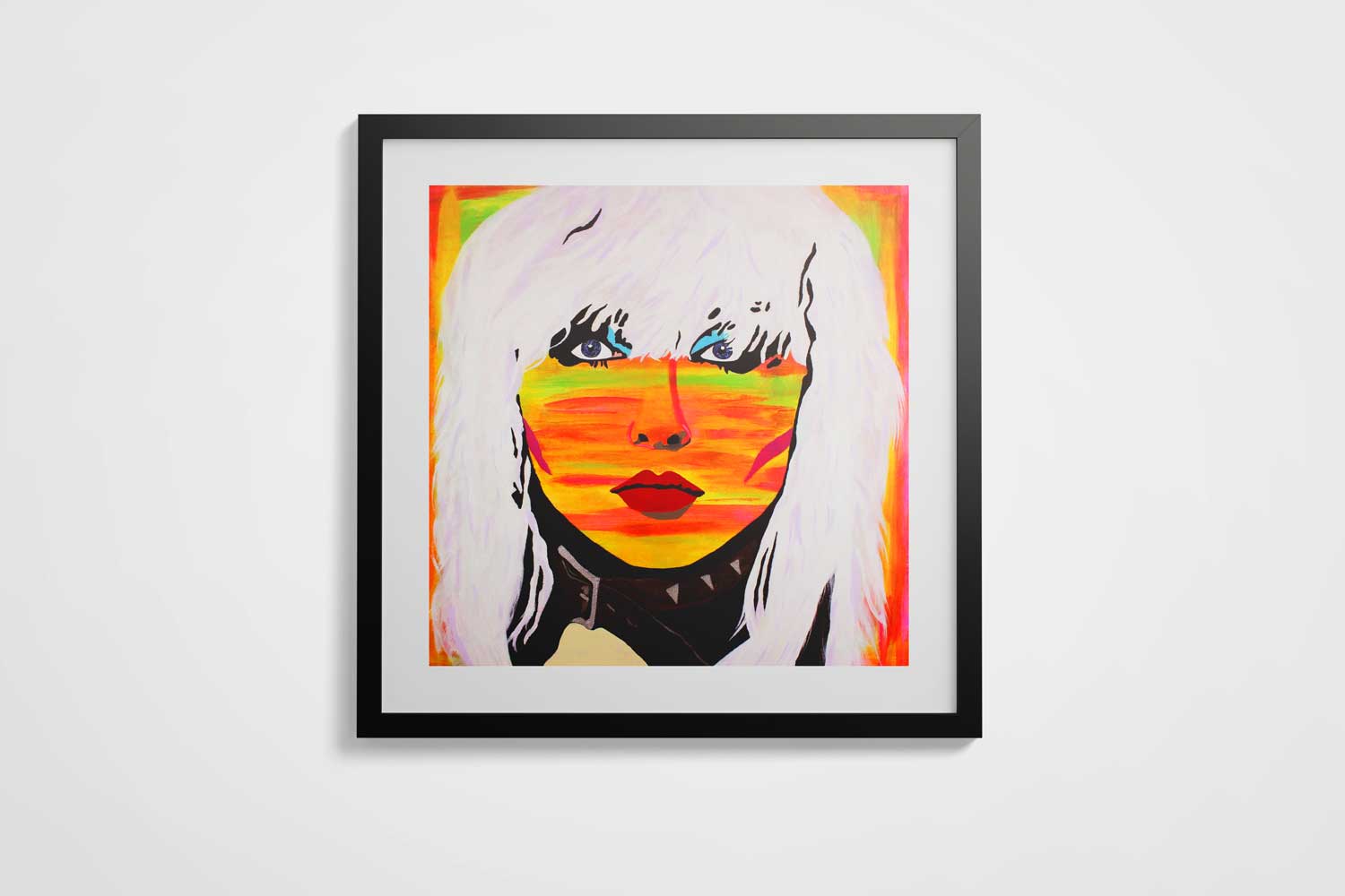 Blondie Debbie Harry Portrait Art Print