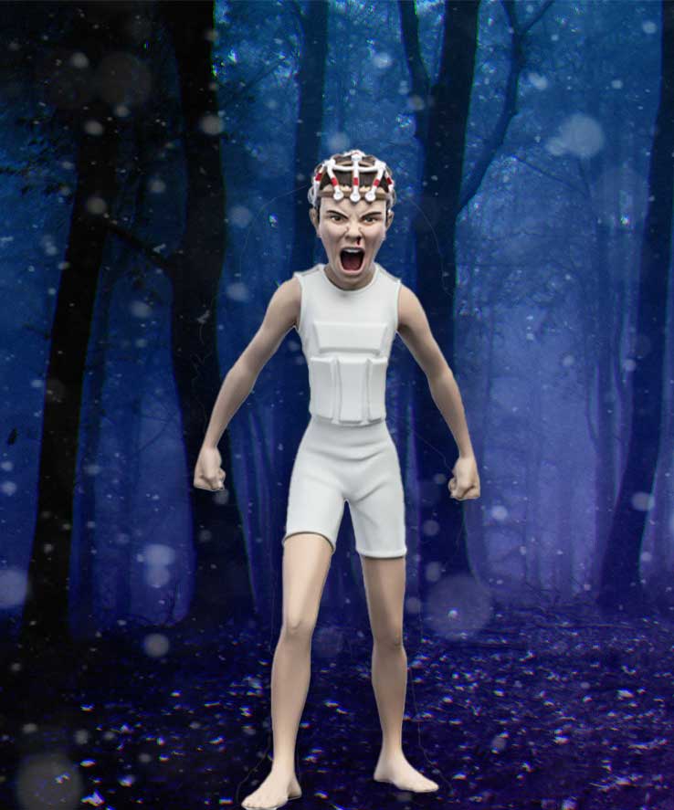 Cover Photo WETA Workshop Mini Epics - Stranger Things (Season 4) - Eleven (Powered) Jane Hopper