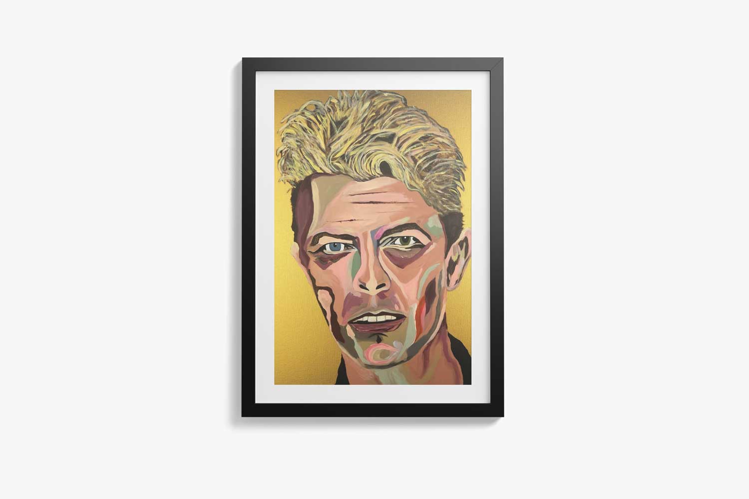 David Bowie Golden Years Portrait Art Print