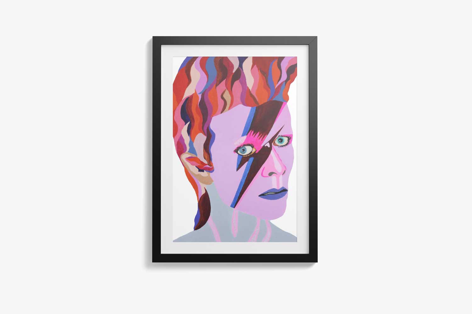 David Bowie Starman Portrait Art Print