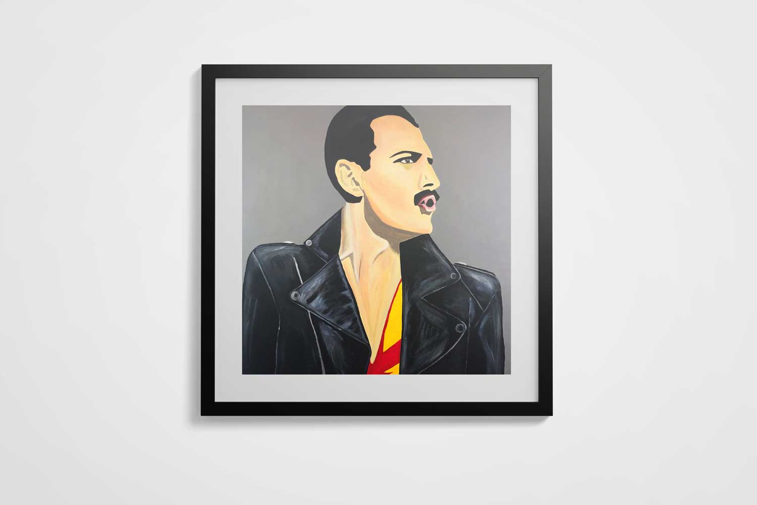 Freddie Mercury Portrait Art Print