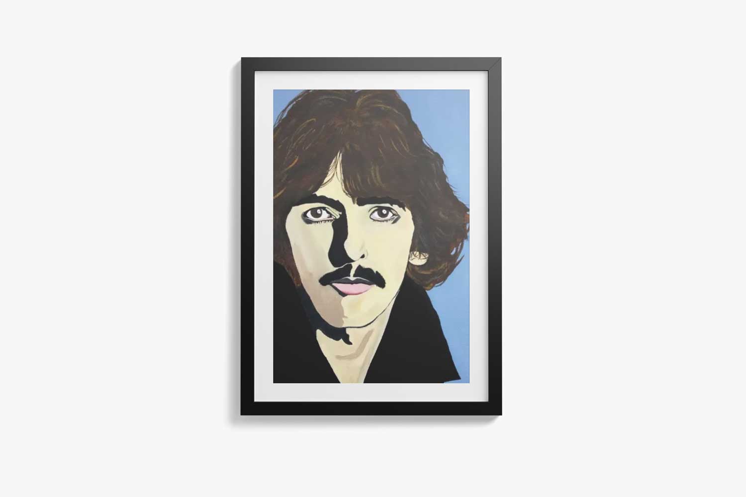 George Harrison The Beatles Art Portrait