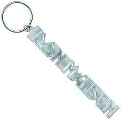 Iron Maiden Logo with No Tails Keychain