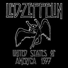 Led Zepplin 1977 USA Tour Magnet