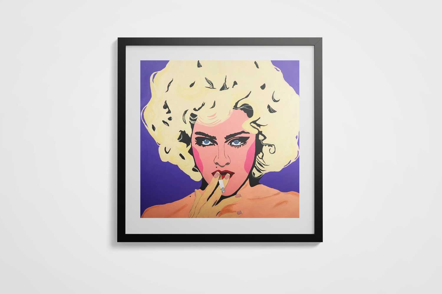 Madonna Portrait Art Print