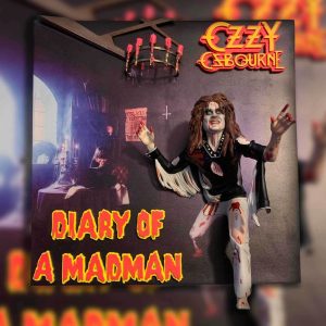Ozzy Osbourne Diary of a Madman Knucklebonz 3D Album Front